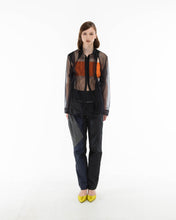 Load image into Gallery viewer, Sheer Cut Out Shirt