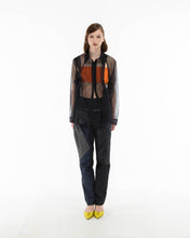 Load image into Gallery viewer, Sheer Cut Out Shirt