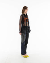 Load image into Gallery viewer, Sheer Cut Out Shirt
