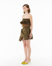 Load image into Gallery viewer, Draped Mini Skirt