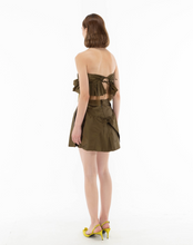 Load image into Gallery viewer, Draped Mini Skirt