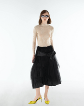 Load image into Gallery viewer, Draped Midi Floral Skirt