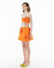 Load image into Gallery viewer, Floral Mini Skirt