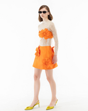 Load image into Gallery viewer, Floral Mini Skirt