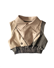 Load image into Gallery viewer, Crop Trench Deconstructed Top