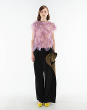 Load image into Gallery viewer, Sheer Smocking Top