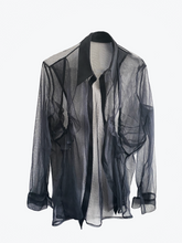 Load image into Gallery viewer, Sheer Cut Out Shirt