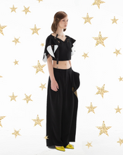 Load image into Gallery viewer, Ribbon cut out crop top