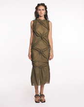Load image into Gallery viewer, Quatrefoil Midi Dress