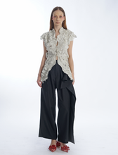 Load image into Gallery viewer, Statement Abstract Ruched Top