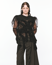 Load image into Gallery viewer, Draped Ruffle Top