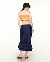Load image into Gallery viewer, Ruffle Midi Skirt