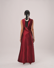 Load image into Gallery viewer, Dual Collar Stardust Maxi Dress