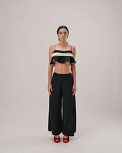 Load image into Gallery viewer, Half-Pleat Wide-Leg Pants