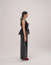 Load image into Gallery viewer, Half-Pleat Wide-Leg Pants