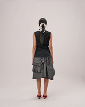 Load image into Gallery viewer, Quatrefoil Draped Tank