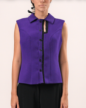 Load image into Gallery viewer, Tailored Cut-Out Vest