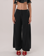 Load image into Gallery viewer, Half-Pleat Wide-Leg Pants