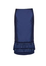 Load image into Gallery viewer, Ruffle Midi Skirt