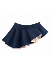 Load image into Gallery viewer, Two Tone Ruffle Belt Skirt