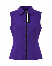 Load image into Gallery viewer, Tailored Cut-Out Vest