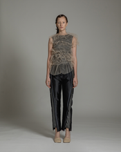 Load image into Gallery viewer, Sheer ruched top