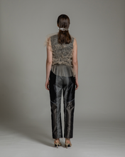 Load image into Gallery viewer, Sheer ruched top