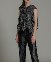Load image into Gallery viewer, Abstract ruched top