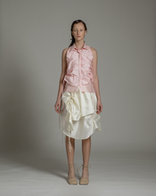 Load image into Gallery viewer, Blushed top with drawstring panels