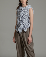 Load image into Gallery viewer, Abstract ruched top