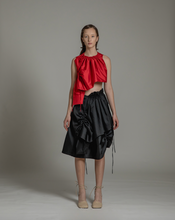 Load image into Gallery viewer, Festive Cropped drawstring top