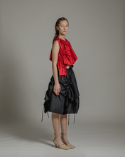Load image into Gallery viewer, Festive Cropped drawstring top