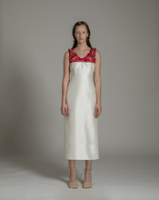 Load image into Gallery viewer, Festive Ruched neckline dress