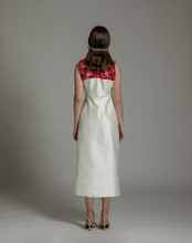 Load image into Gallery viewer, Festive Ruched neckline dress