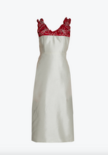Load image into Gallery viewer, Festive Ruched neckline dress