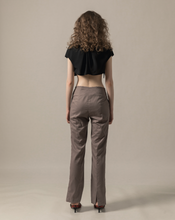 Load image into Gallery viewer, Cut Out Ruched Crop Top