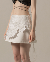 Load image into Gallery viewer, Exclusive White Embroidered Skirt