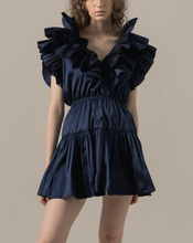 Load image into Gallery viewer, Mini Dress with Ruffles Details