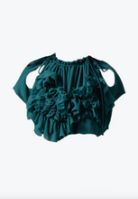 Load image into Gallery viewer, Cut Out Ruched Crop Top