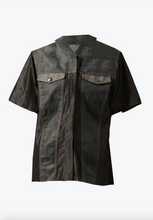 Load image into Gallery viewer, Two Tone Denim Shirt