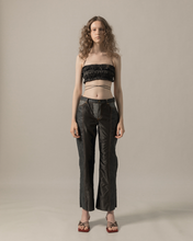 Load image into Gallery viewer, Deconstructed Two Tone Denim