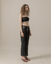 Load image into Gallery viewer, Deconstructed Two Tone Denim
