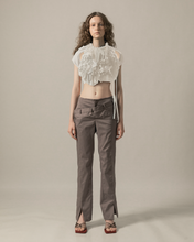 Load image into Gallery viewer, Cut Out Ruched Crop Top