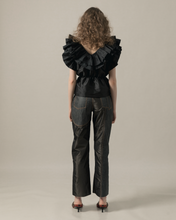 Load image into Gallery viewer, Peplum Top with Ruffles Details