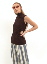 Load image into Gallery viewer, Halter Neck Cut Out Top