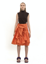 Load image into Gallery viewer, Ruched Draped Skirt