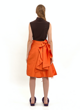 Load image into Gallery viewer, Ruched Draped Skirt
