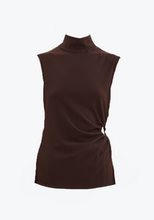 Load image into Gallery viewer, Halter Neck Cut Out Top