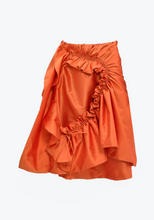 Load image into Gallery viewer, Ruched Draped Skirt