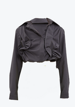 Load image into Gallery viewer, Cut-out Cropped Shirt